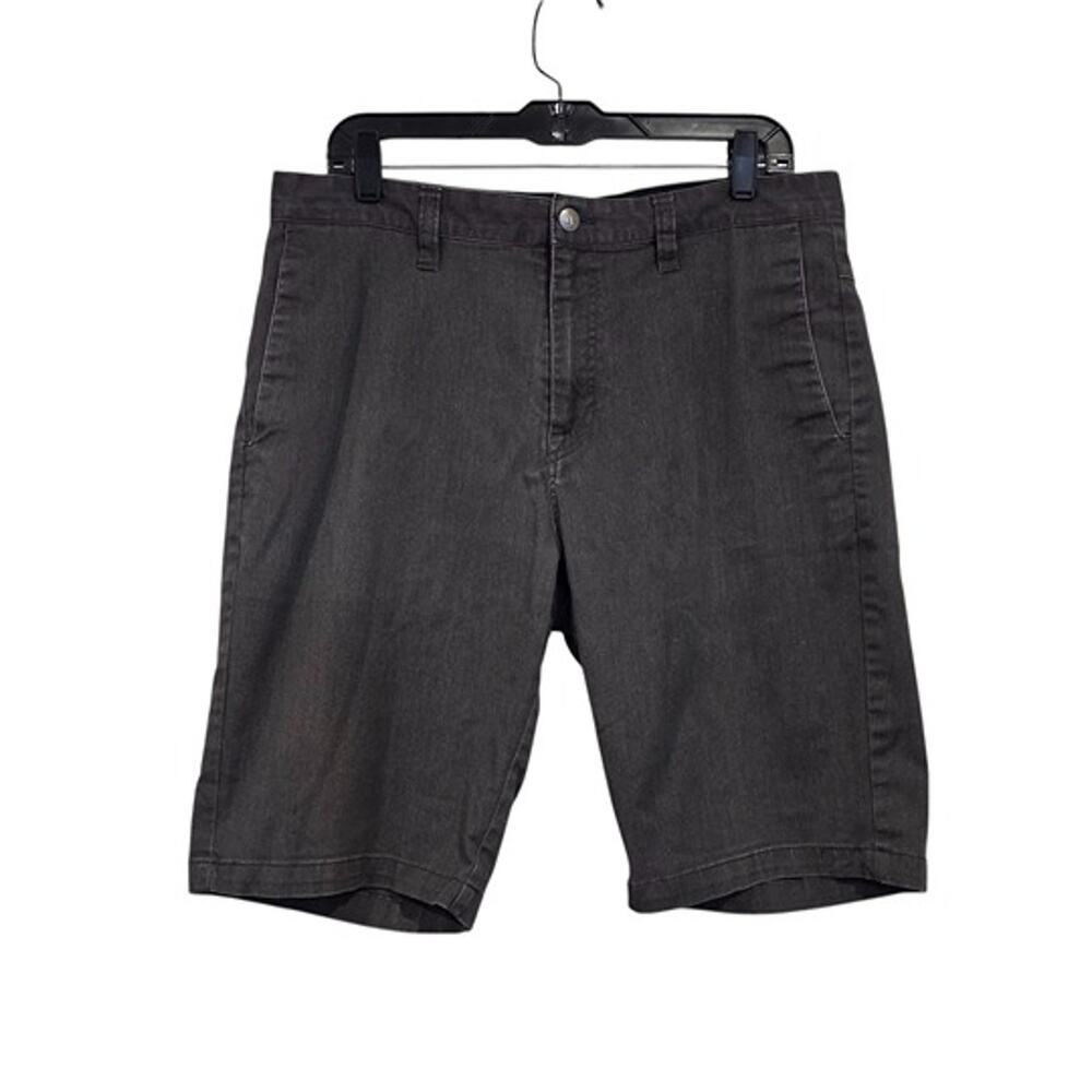 Volcom Men’s Weathered Chino Gray Shorts Size 34